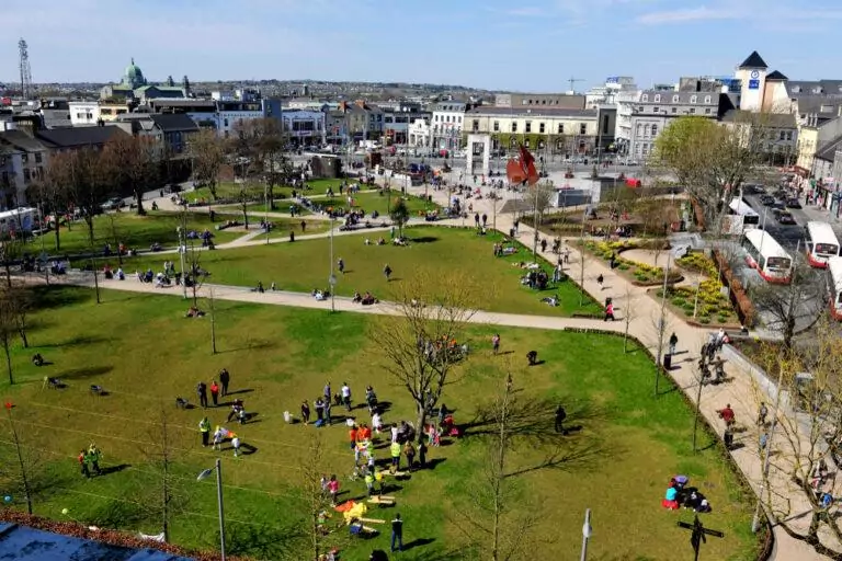 Eyre Square, Galway City, Ireland