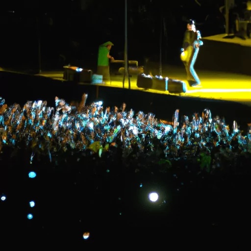 U2 מופיעה מול קהל עצום