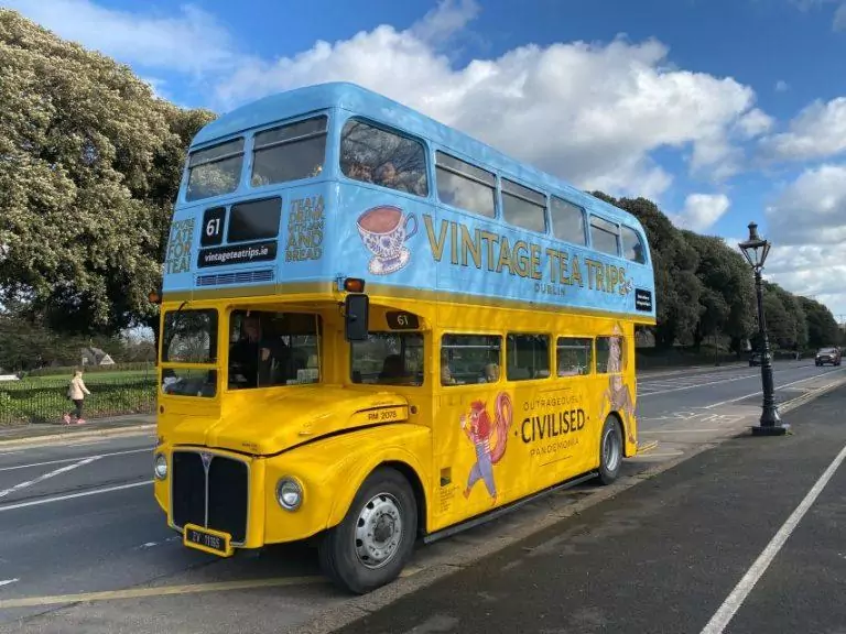 Dublin Tea Vintage Bus