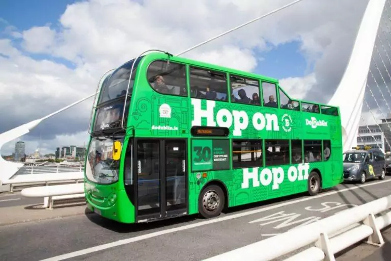Hop-on Hop-off Bus Tour in Dublin