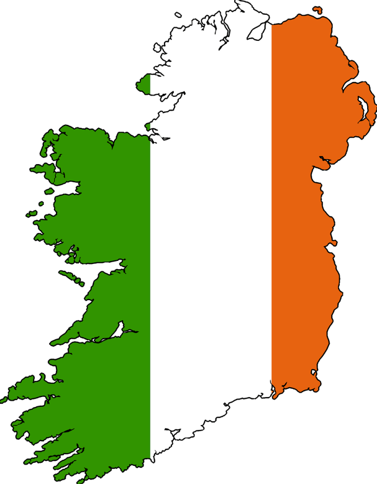 ireland map