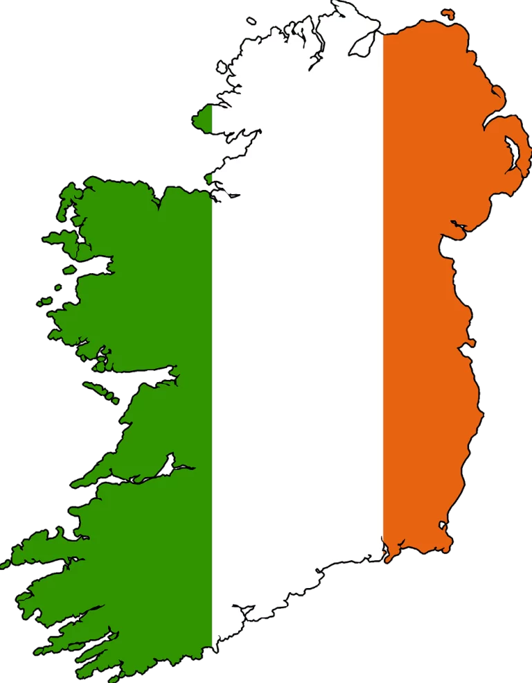 ireland map